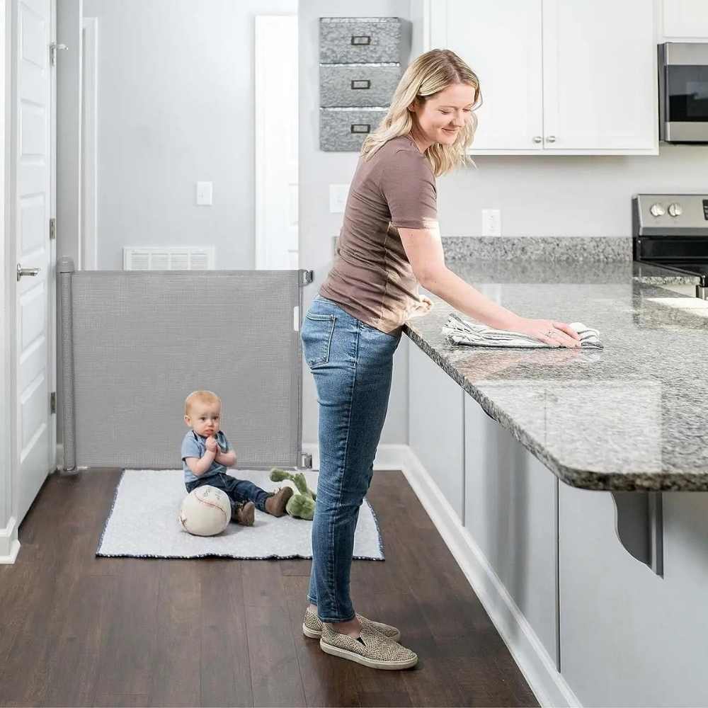 Barrière de Sécurité Rétractable pour Enfants