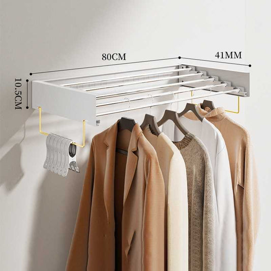 Séchoir à Linge Extensible en Acier Inox