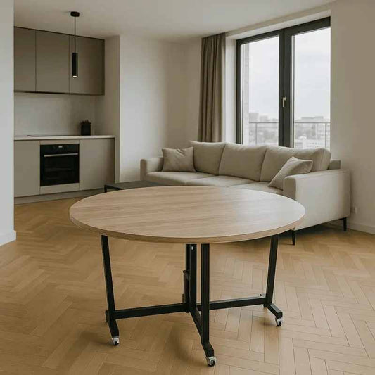 Table Murale Ronde Pliable