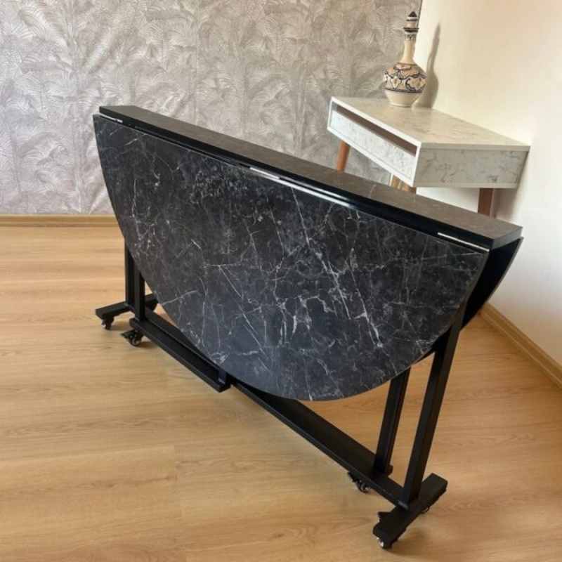 Table Murale Ronde Pliable